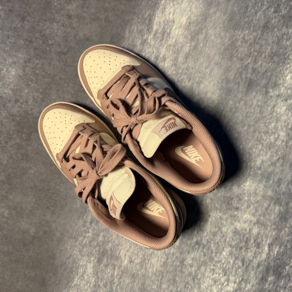 Nike Dunk Low SE Womens Sail Plum Eclipse Shoes Size 7 DM9465 101 - Picture 7 of 8